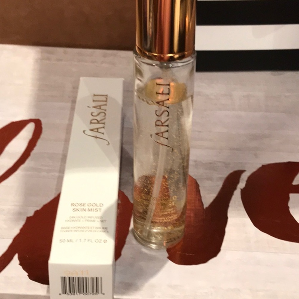 Farsali Rose gold skin mist